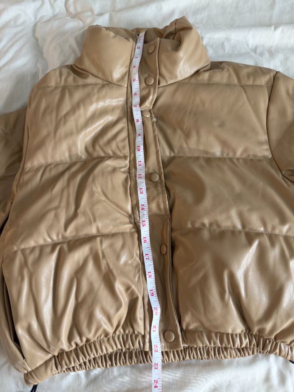 Cropped Puffer Jacket - M - Picture 4 of 5